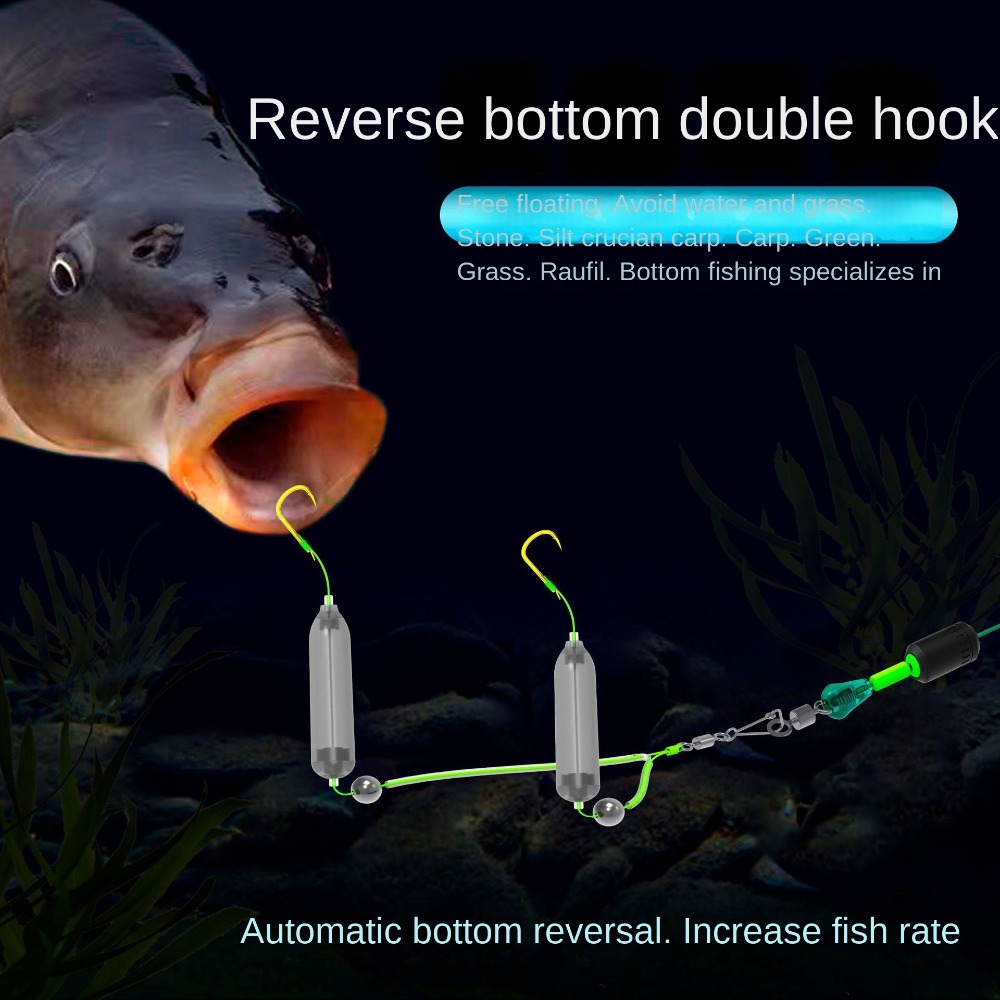 30pcs 2 size Fishing Hair Rigs – Fishing Hook Size recenzja i cena