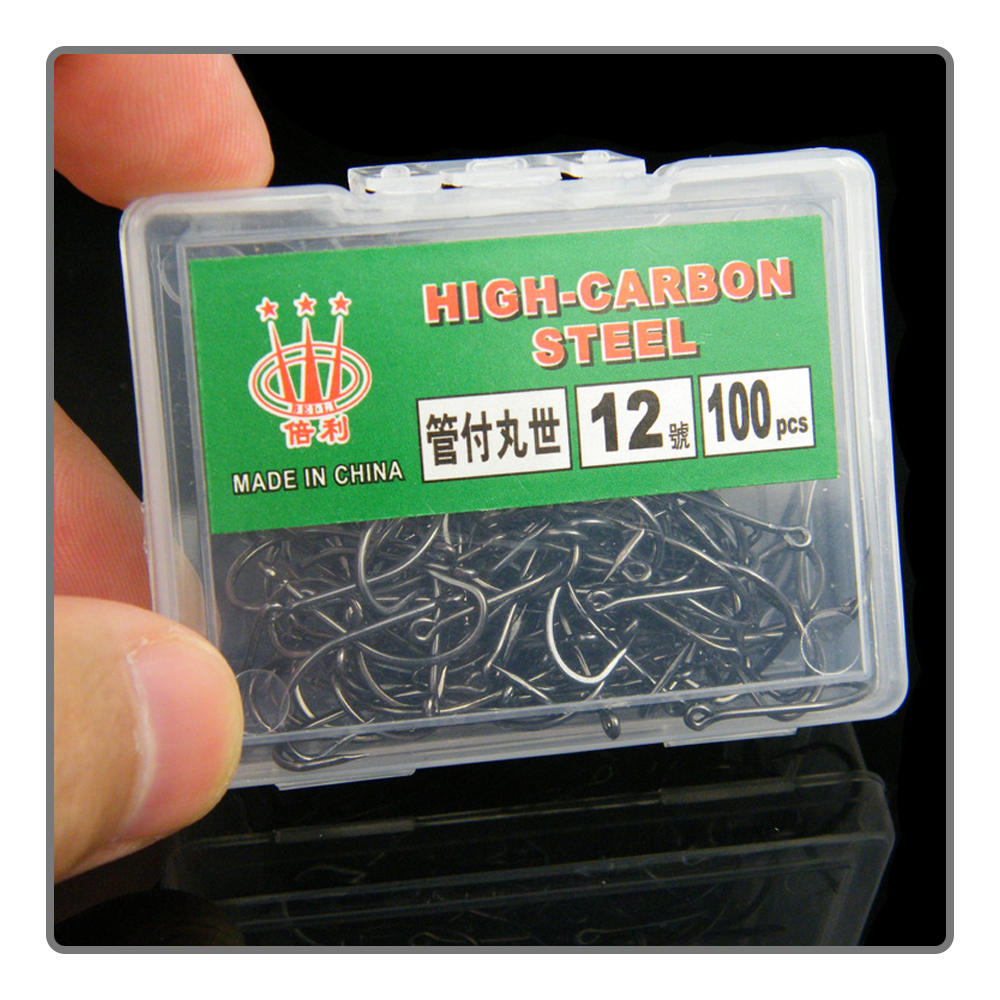 40-100Pcs per box Boxed fishho – Fishing Hook Assortment recenzja i cena