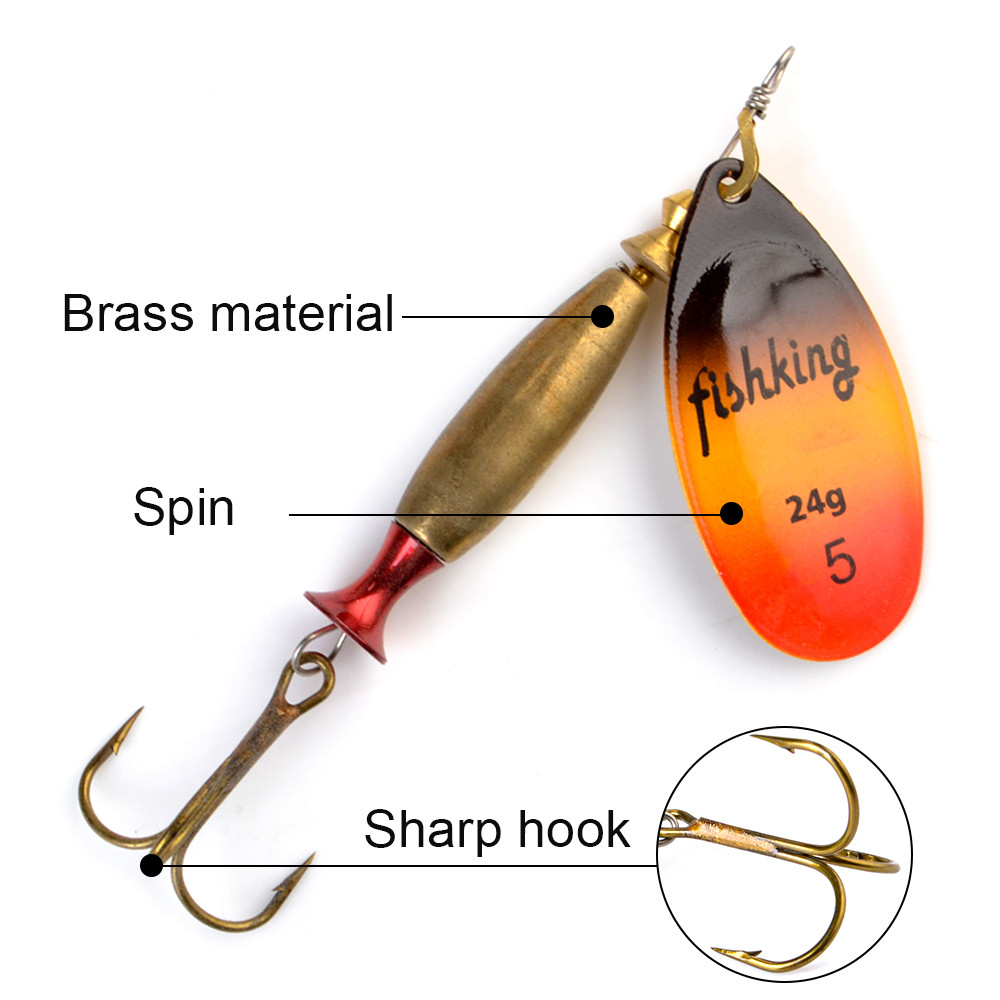 NGB Long Cast Spinner Bait Fis – Fishing Hook Treble recenzja i cena