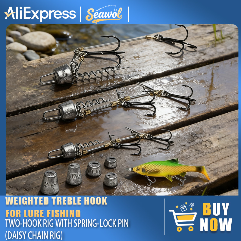 Fishing Hook Rigs Steel Leader – Fishing Hook Treble recenzja i cena