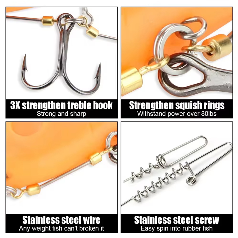 Fishing Hook Rigs Steel Leader – Fishing Hook Treble recenzja i cena