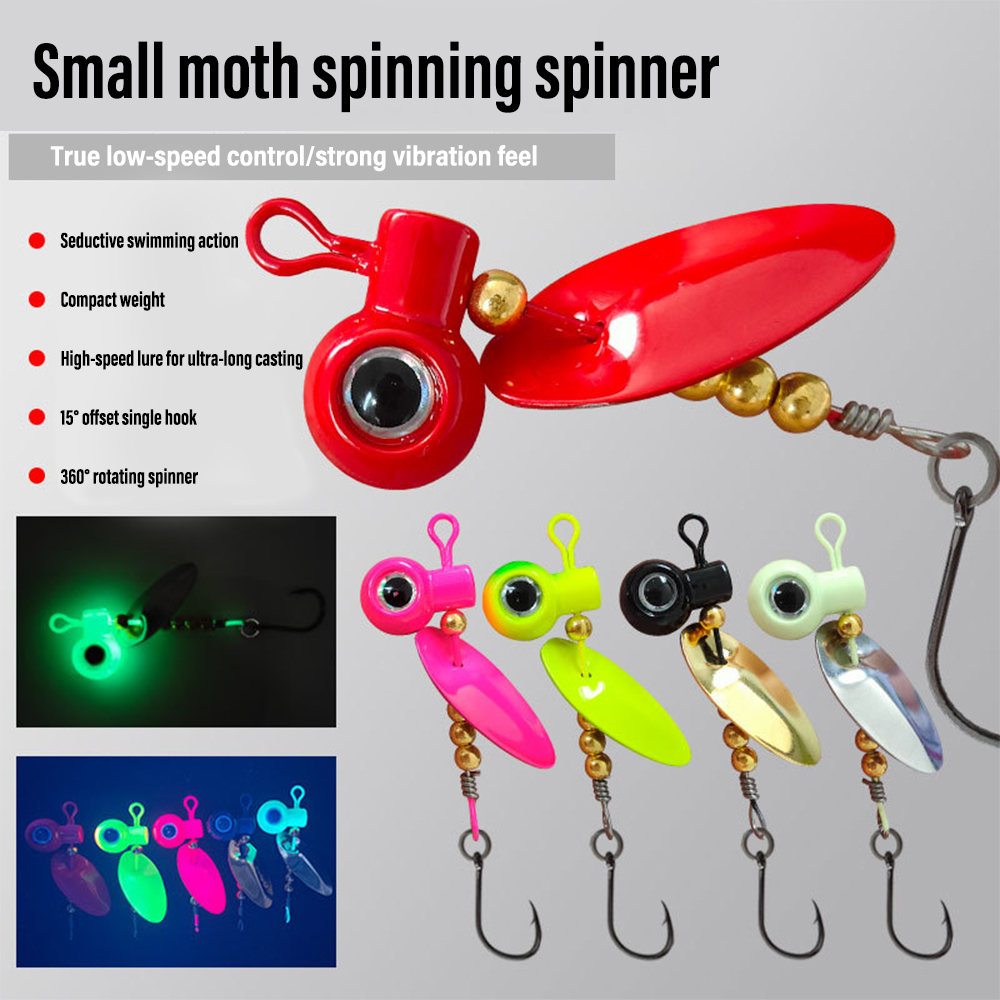 5pcs Crappie Jig Heads With Sp – Fishing Hook Offset recenzja i cena