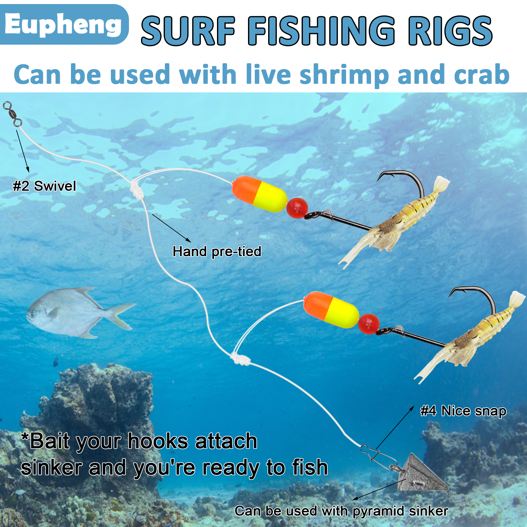 Aventik Pompano Rig Fishing Sa – Fishing Hook Circle recenzja i cena