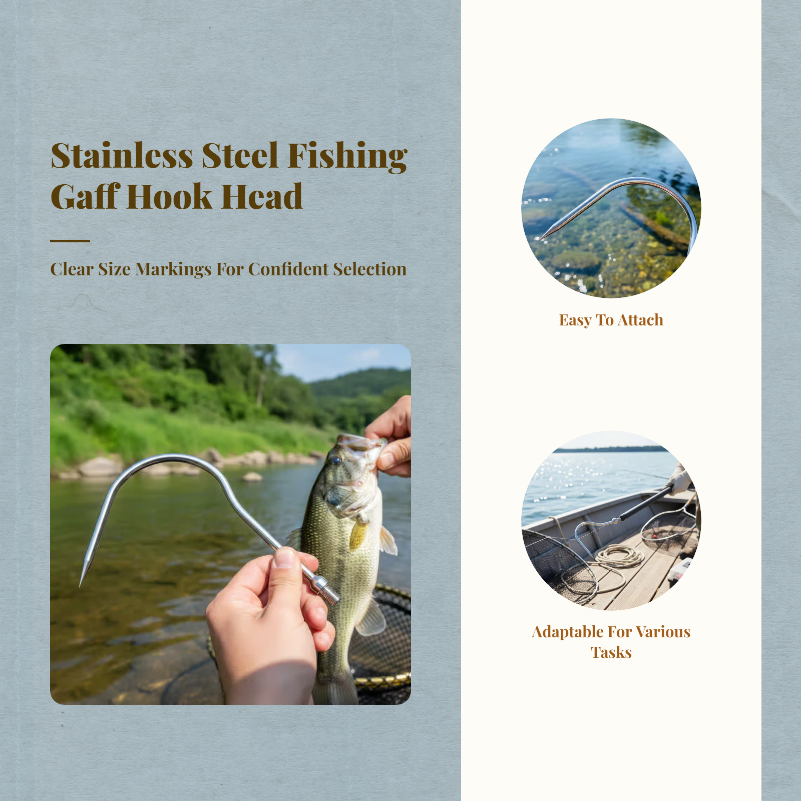 Fishing Sickle Head Stainless  – Fishing Hook recenzja i cena