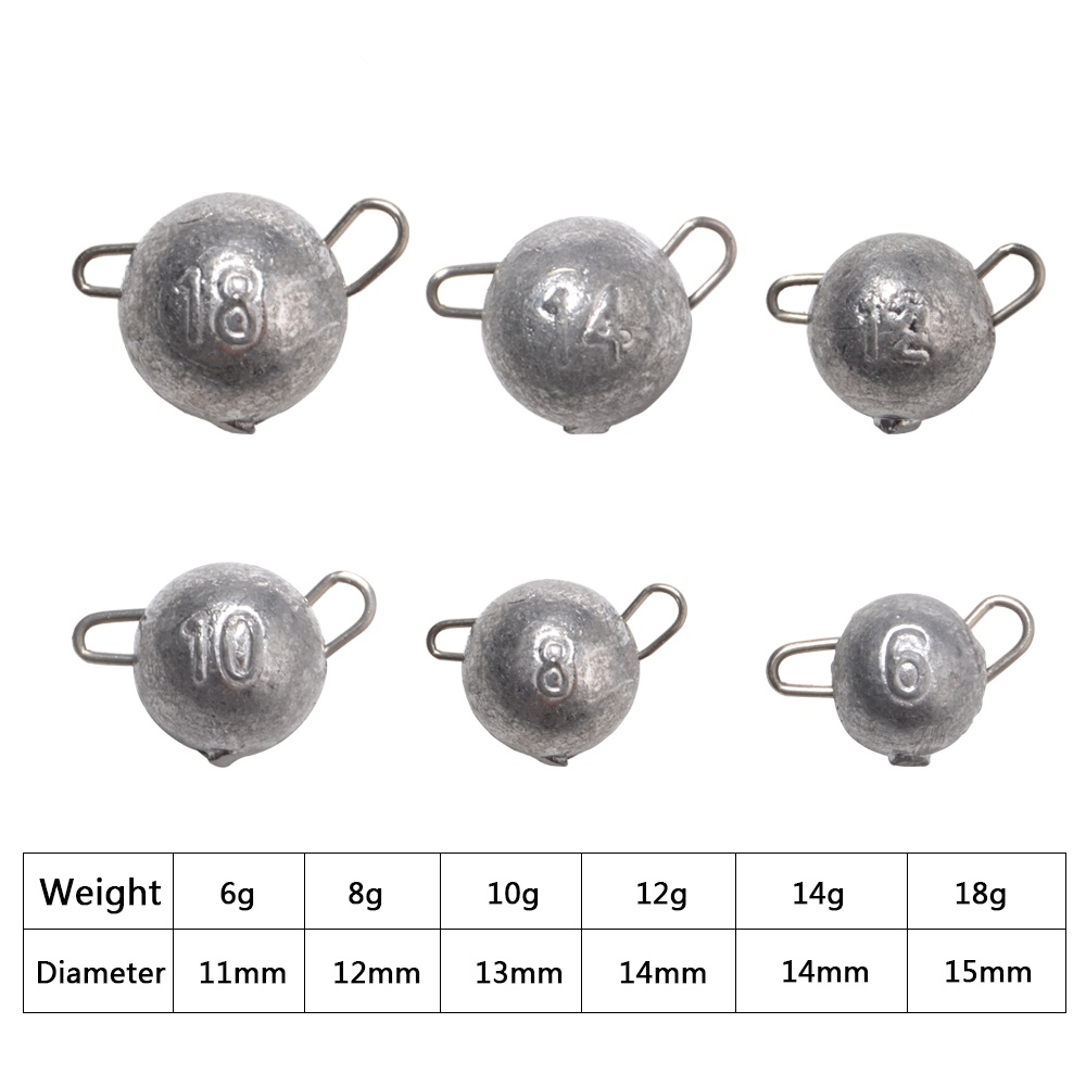 FTK 5pcs Supercontinent Sinker – Fishing Hook Jig recenzja i cena