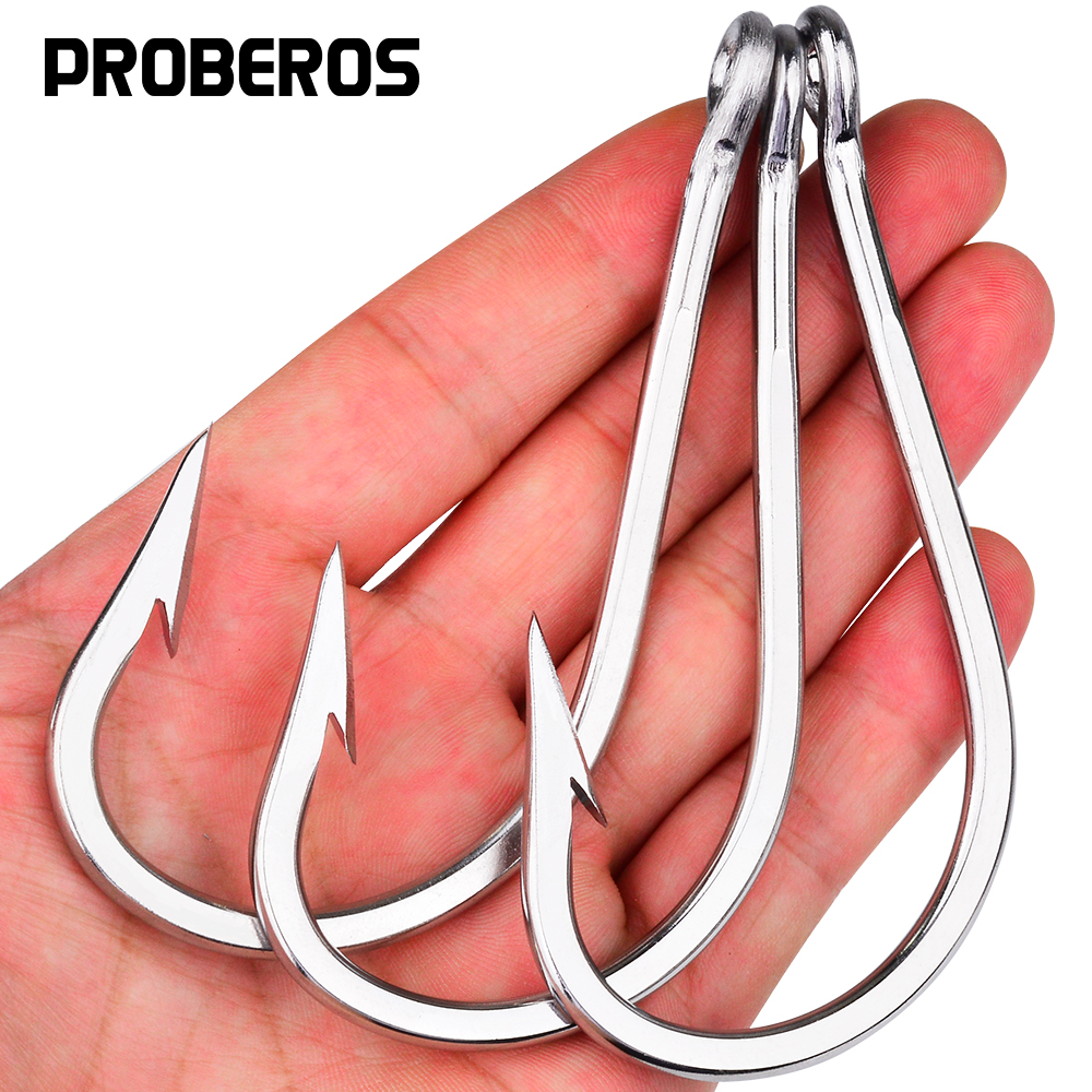PROBEROS 5pcs Stainless Steel  – Fishing Hook Circle recenzja i cena
