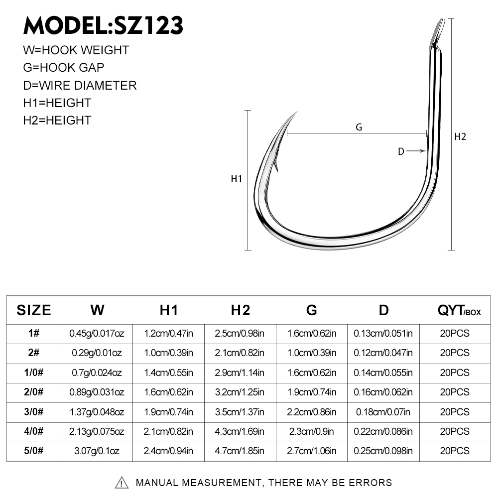 Proberos 20PCS/BOX High Carbon – Fishing Hook Circle recenzja i cena