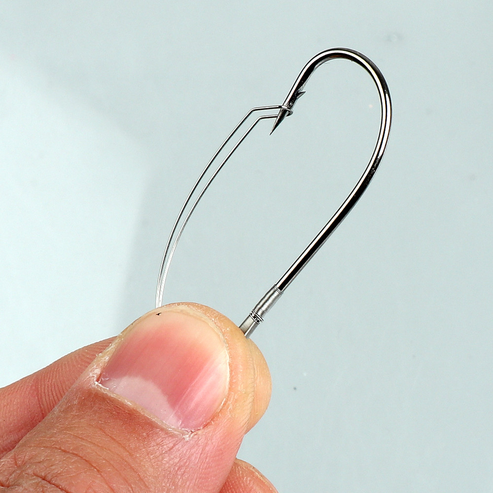 10Pcs/box Fishing Wacky Weedle – Fishing Hook Weedless recenzja i cena