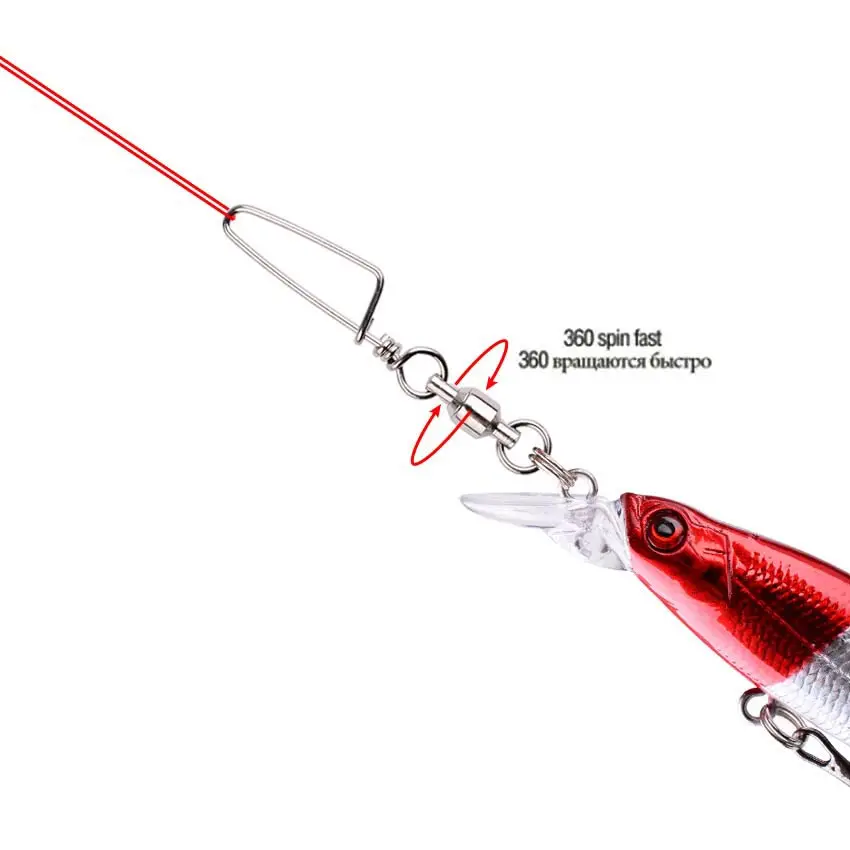 50pcs Fishing Ball Bearing Swi – Fishing Hook Box recenzja i cena
