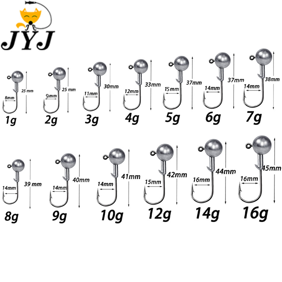 WODJYJ 1g 2g 3g 4g 5g 7g 8g 10 – Fishing Hook Offset recenzja i cena