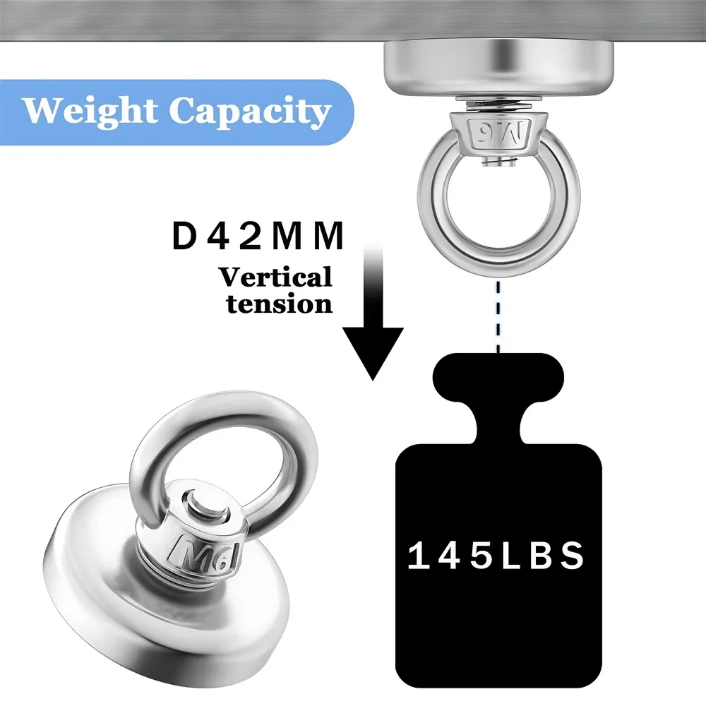D16~D42mm Super Strong Neodymi – Fishing Hook Stainless Steel recenzja i cena