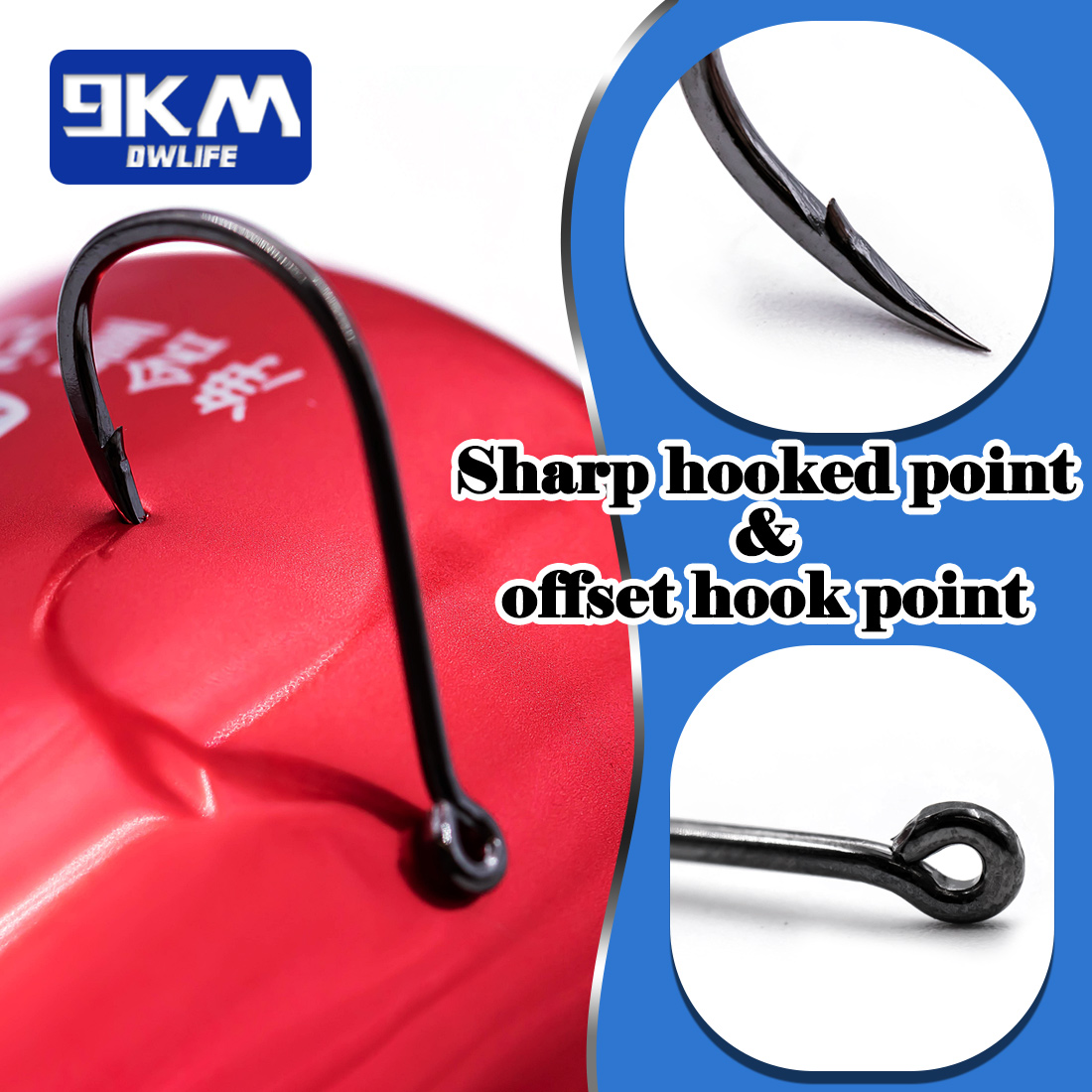9KM Iseama Fishing Hooks 50~20 – Fishing Hook Circle recenzja i cena