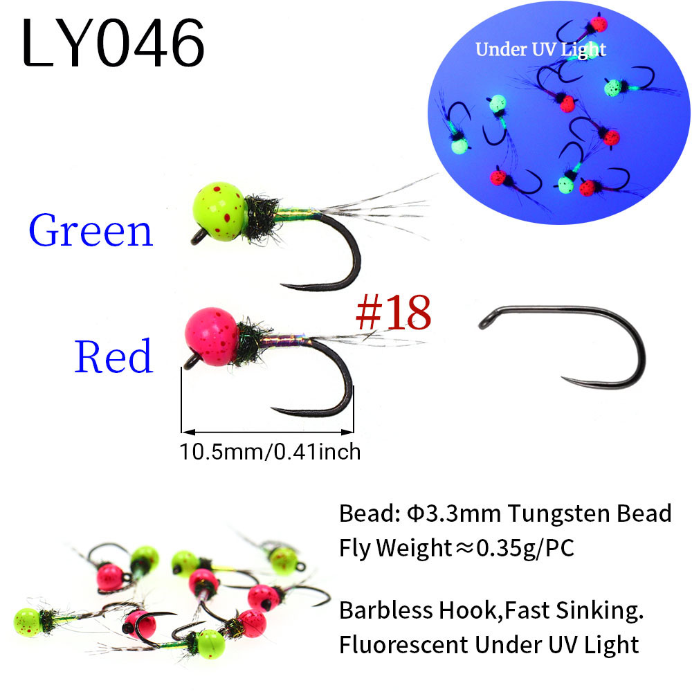 6PCS Fast Sinking Perdigon Eur – Fishing Hook Barbless recenzja i cena