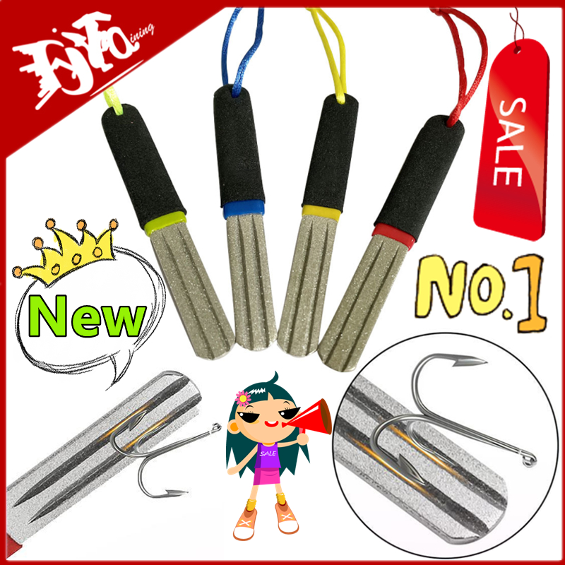 4 Colors Portable Outdoor Doub – Fishing Hook Sharpener recenzja i cena
