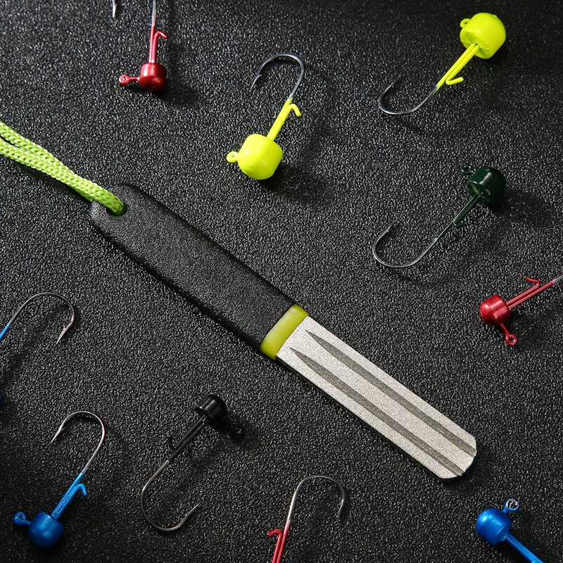 4 Colors Portable Outdoor Doub – Fishing Hook Sharpener recenzja i cena
