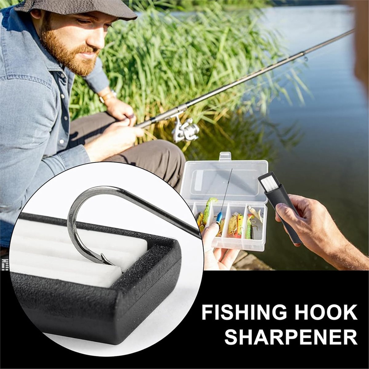 Fishing Hook Sharpener - Compa – Fishing Hook Sharpener recenzja i cena