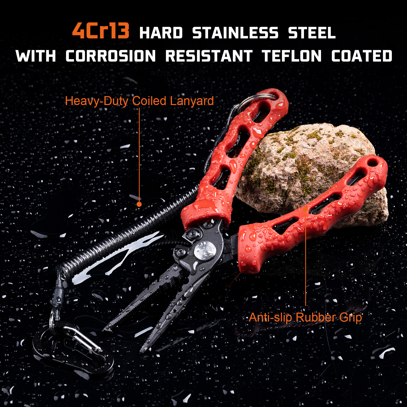 Goture Fish Lip Gripper Pliers – Fishing Hook Sharpener recenzja i cena