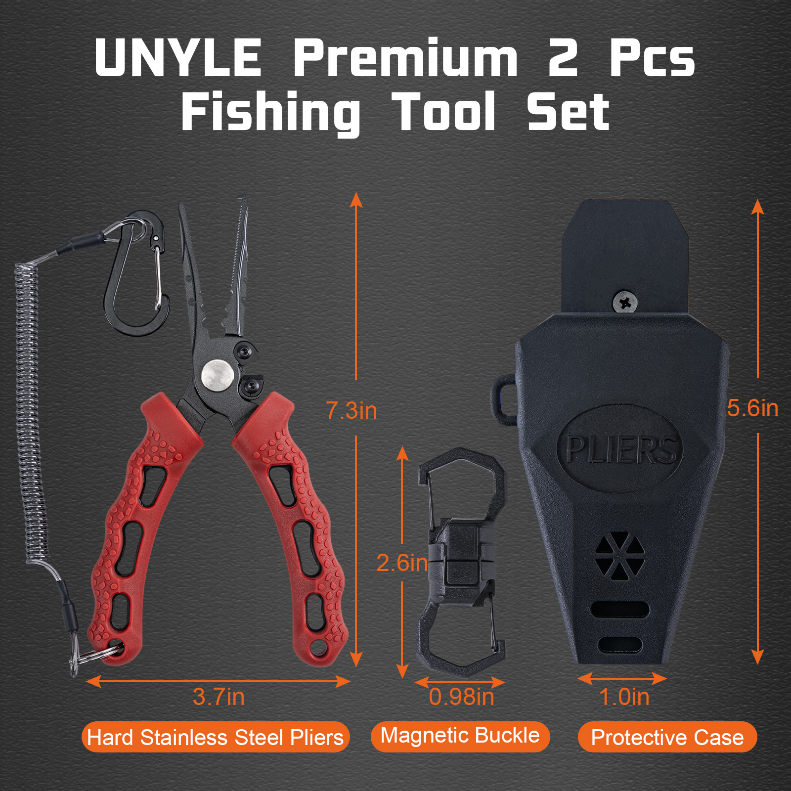 Goture Fish Lip Gripper Pliers – Fishing Hook Sharpener recenzja i cena