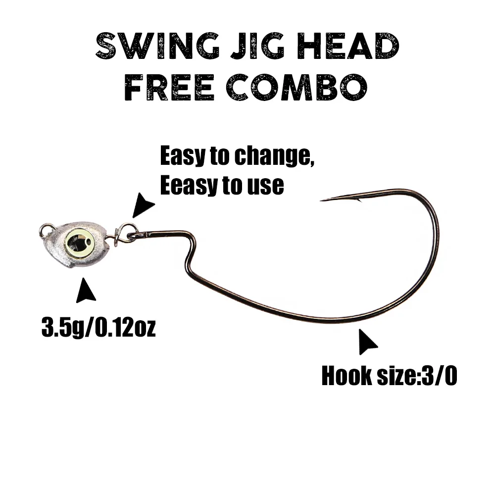 B&U Swing Jig head cheburashka – Fishing Hook Jig recenzja i cena