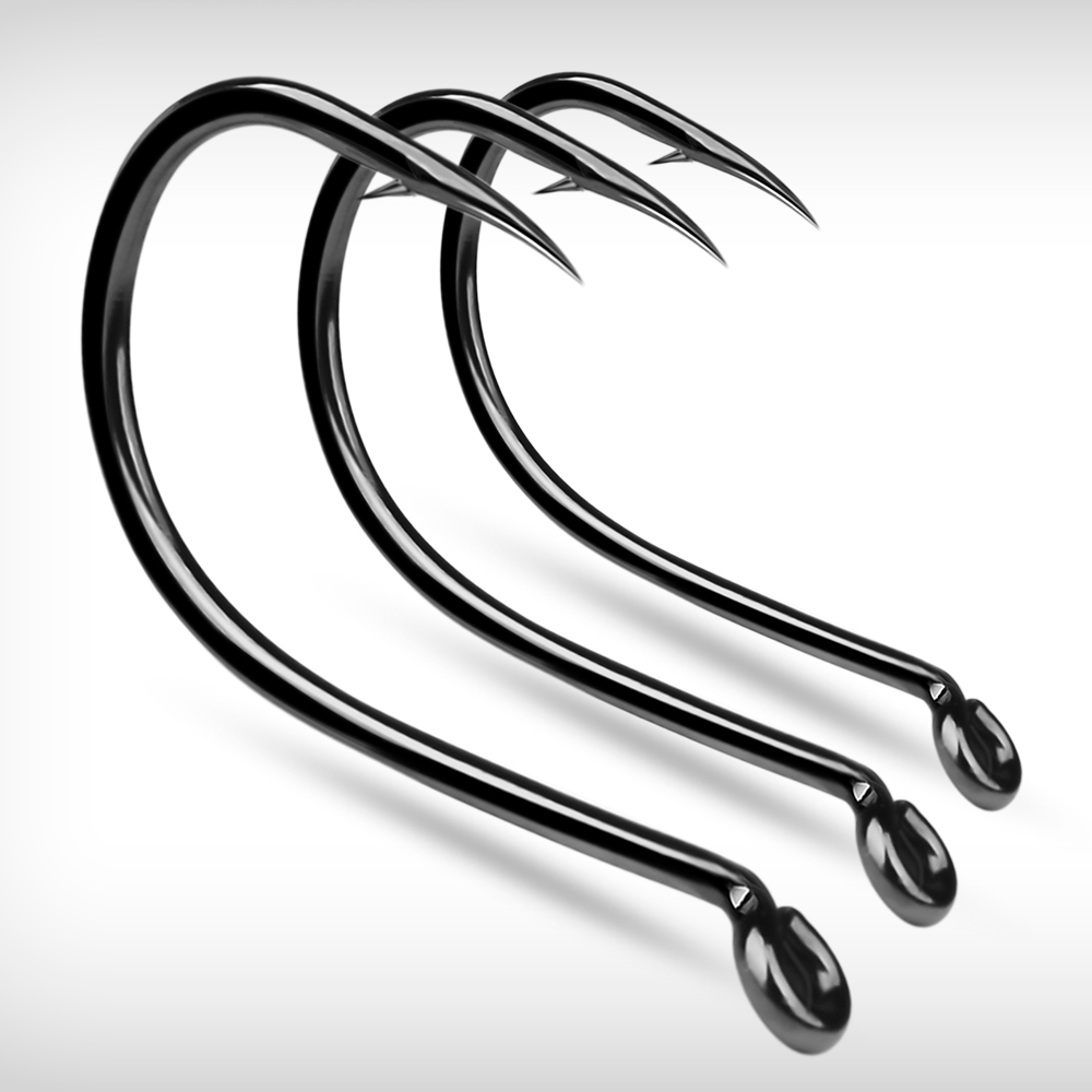 KATYUSHA  100PCS J Hooks 1/0-2 – Fishing Hook Offset recenzja i cena