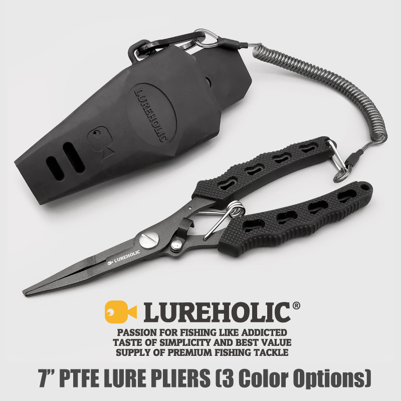 Lureholic 7” PTFE Coated Lure  – Fishing Hook Sharpener recenzja i cena