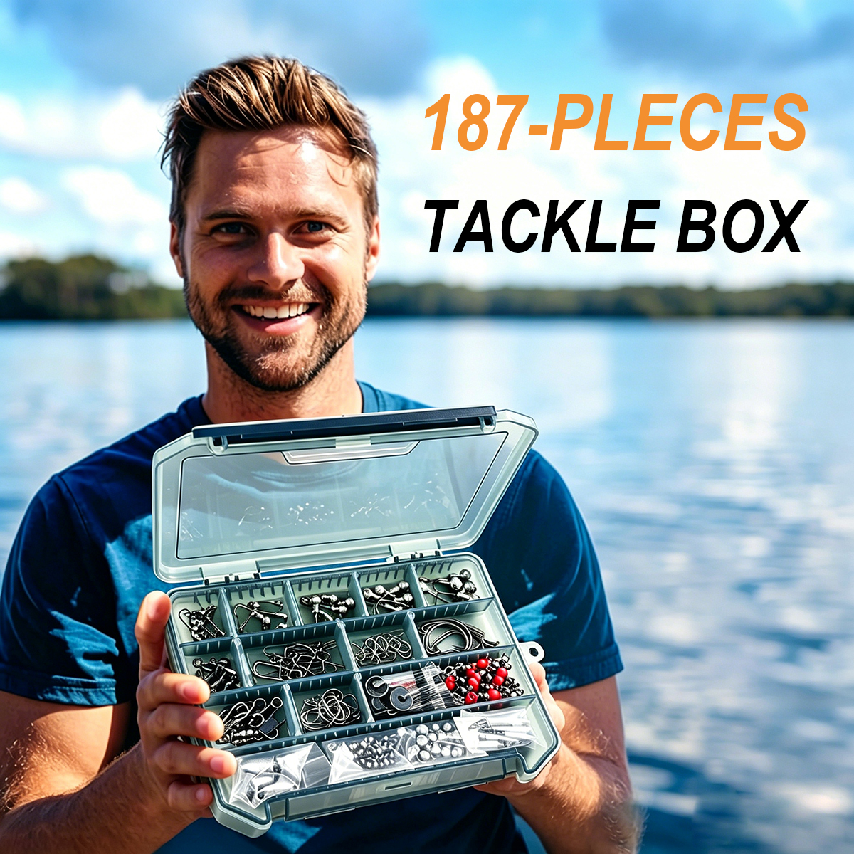 187pcs Fishing Accessories Kit – Fishing Hook Box recenzja i cena