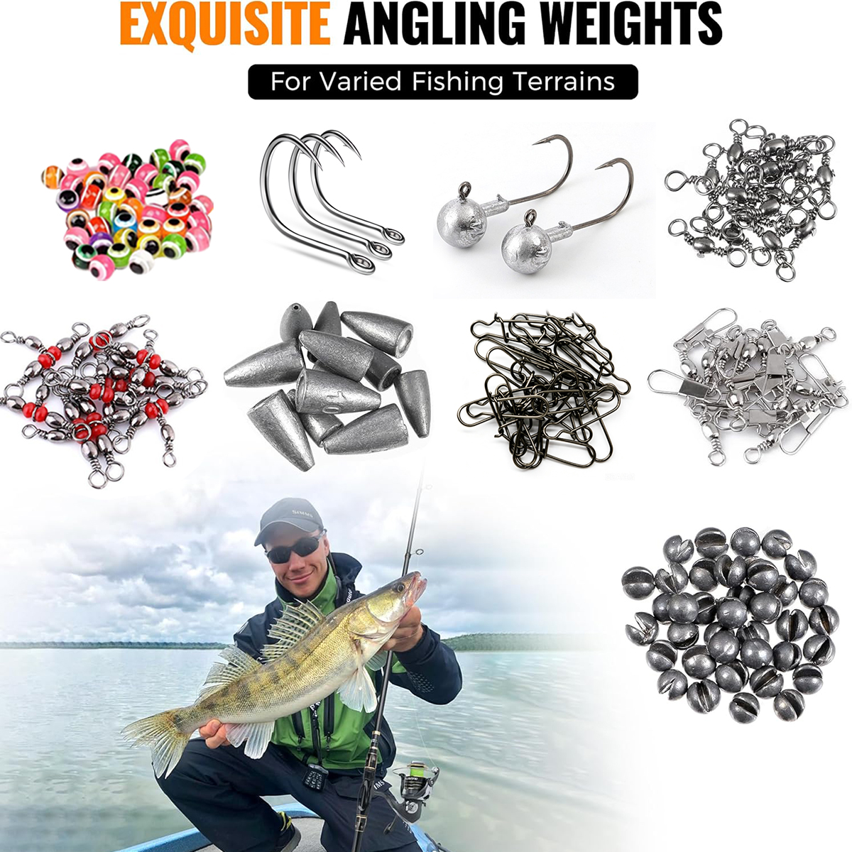 187pcs Fishing Accessories Kit – Fishing Hook Box recenzja i cena