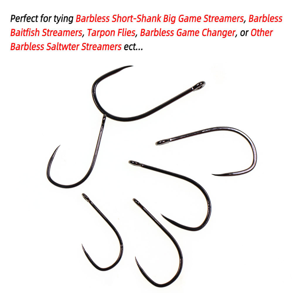 20pcs #1 1/0 2/0 3/0 4/0 5/0 S – Fishing Hook Barbless recenzja i cena